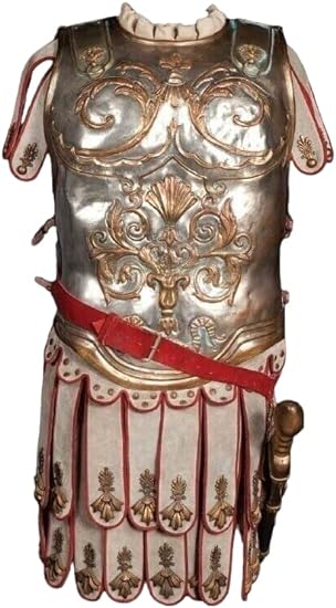 Medieval Roman Muscle Cuirass Armor Knight Breastplate With Skirt Halloween Costume