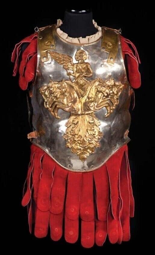 Medieval Roman Muscle Cuirass Armor Knight Breastplate Armor Wearable Halloween Costume