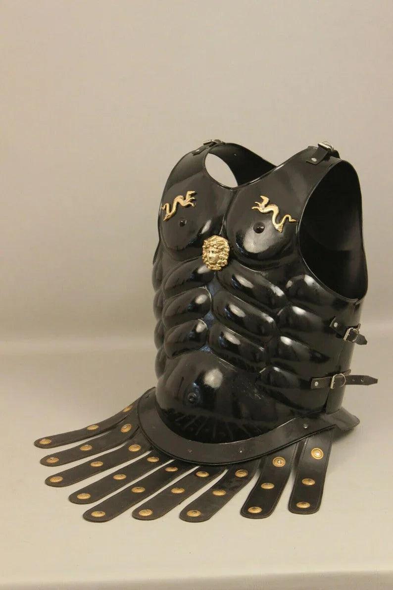 300 Movie Warrior Costume ~ Spartan King Warrior Armour-muscle armor - collectiblegiftitems