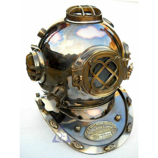 US Navy Mark V Antique Scuba Diving Helmet