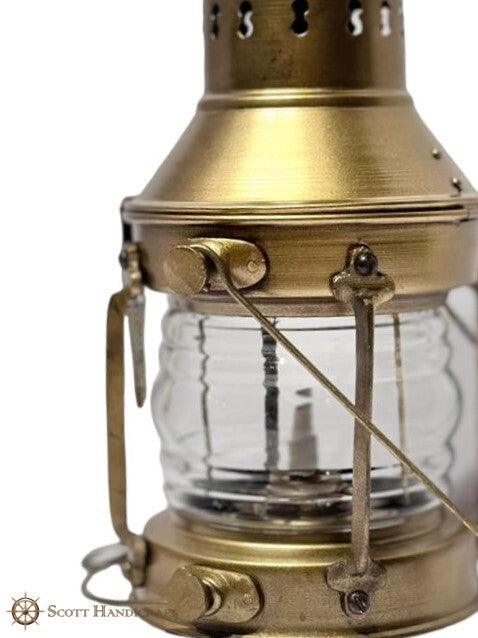 Antique Finish Nautical Ship Lantern Lamp, Maritime Charm for Your Home or Boat - collectiblegiftitems