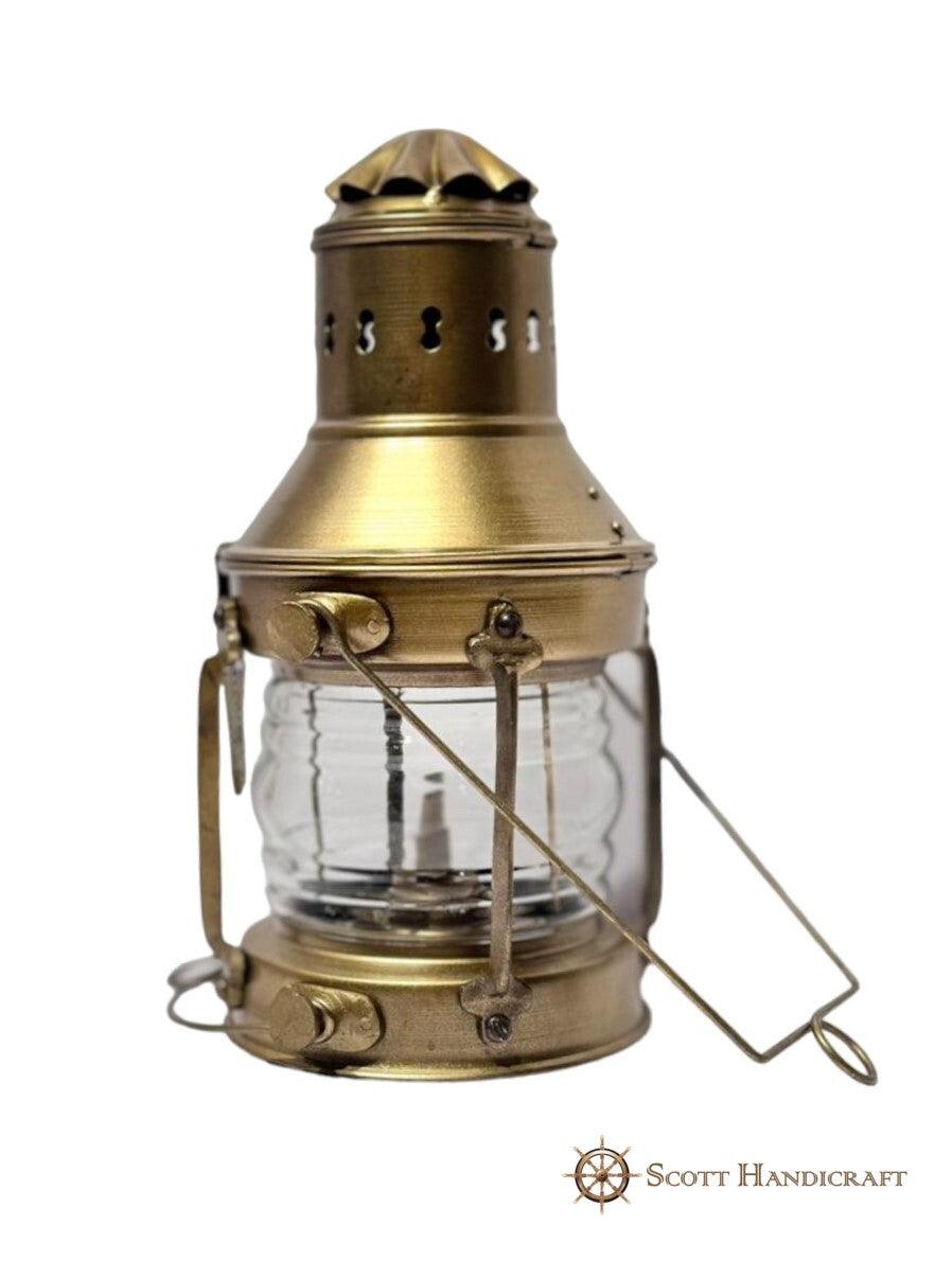 Antique Finish Nautical Ship Lantern Lamp, Maritime Charm for Your Home or Boat - collectiblegiftitems