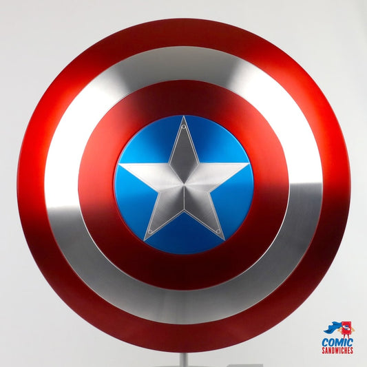 Captain America Shield Metal Prop Replica 1:1 Scale Captain America Cosplay