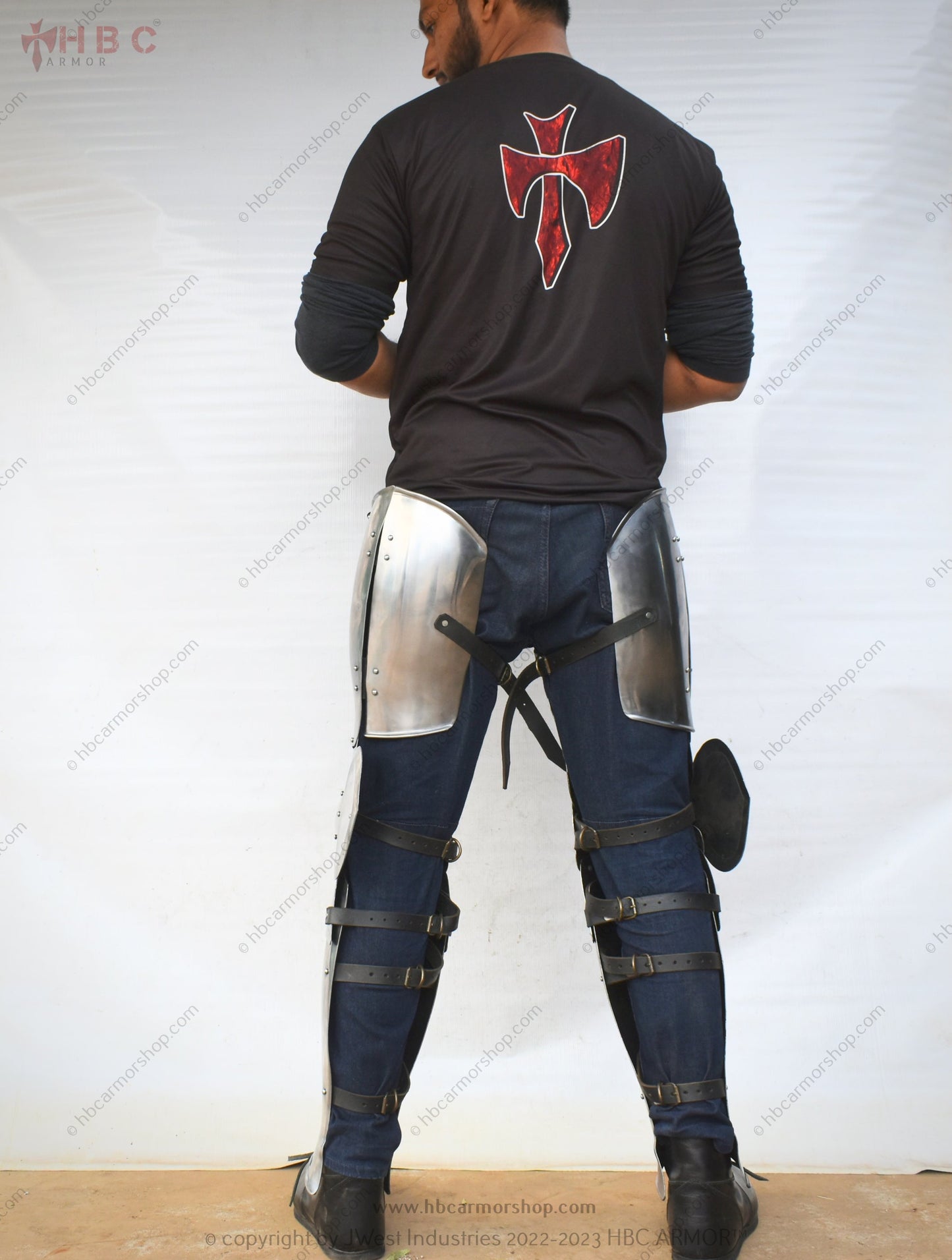 14th Century Churburg Leg Armor for Medieval Combat & Reenactment/Buhurt/SCA
