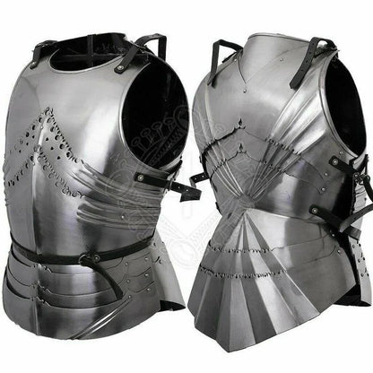 Medieval Larp Gothic Cuirass Battle Knight Armor Breast-Plate Armor - collectiblegiftitems