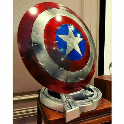 Captain America’s Shield Metal 1:1,MCU Captain America Shield Movie Prop style - collectiblegiftitems