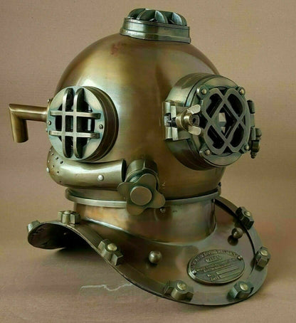 Boston Diving Helmet USA Navy Mark V ~ Morse Deep Marine