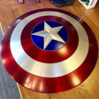 Captain America shield 22'' Perfect ABS Shield Film And Television Props - collectiblegiftitems