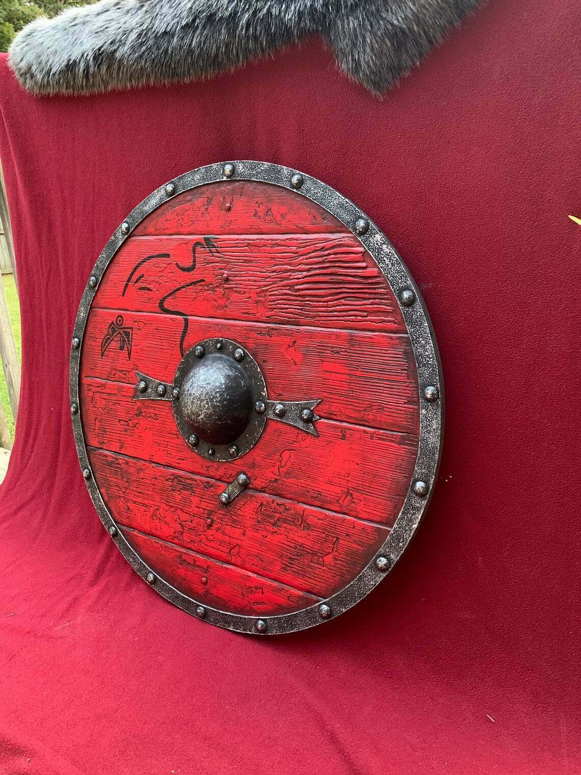 Ragnar Lothbrok Viking Shield