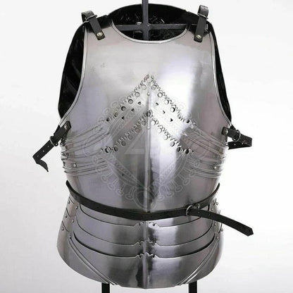 Medieval Larp Gothic Cuirass Battle Knight Armor Breast-Plate Armor - collectiblegiftitems