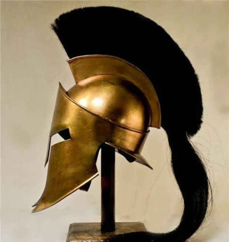 Spartan Medieval Armor Helmet - collectiblegiftitems