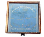 Nautical Antiquated Brass Kelvin & Hugs Sextant 1917 With Beautiful Leather Box - collectiblegiftitems