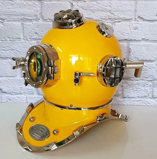 Diving Helmet US Navy Mark V Deep Sea Diver's Helmet