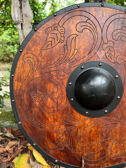 handmade viking shield