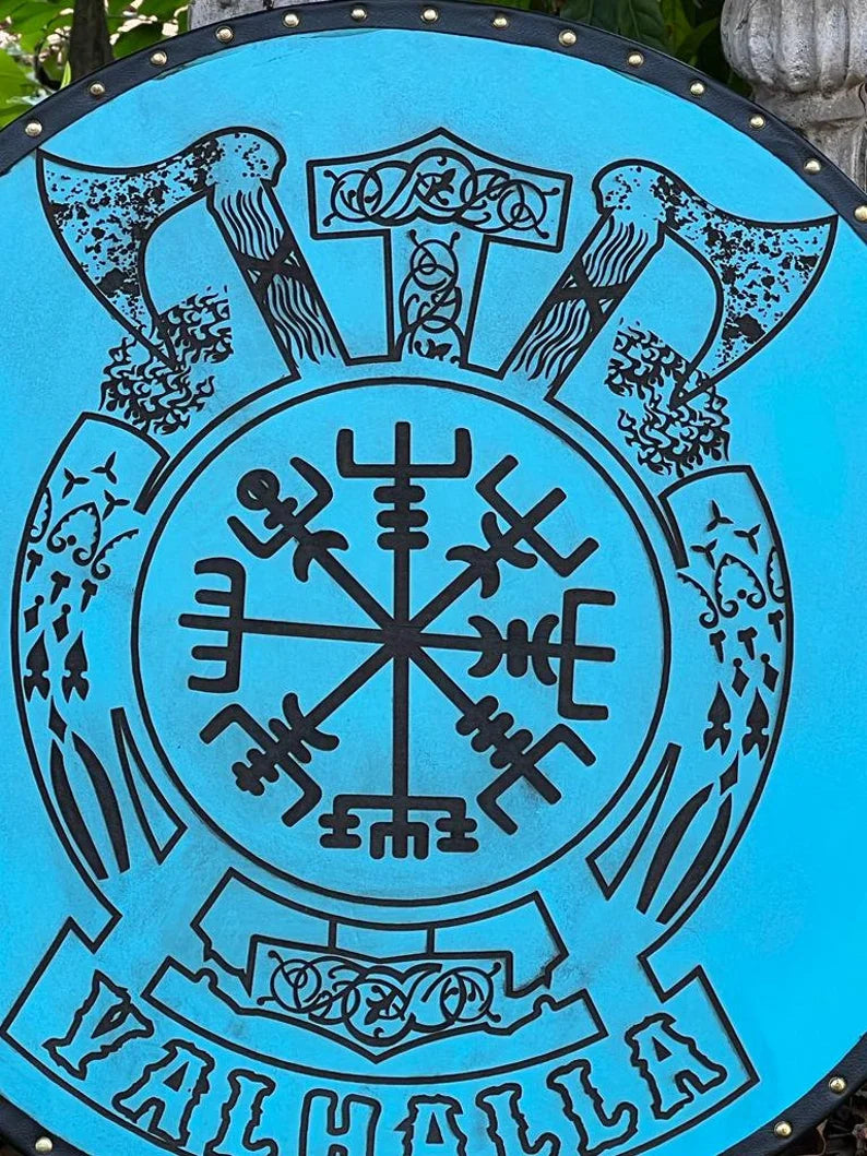 viking symbol shield