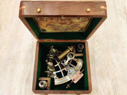 Nautical Sextant Working Compass gift - collectiblegiftitems