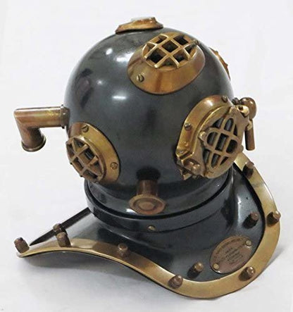 Taucherhelm US Navy Deep See Divers Helm Schöner antiker dekorativer Taucherhelm Schreibtisch