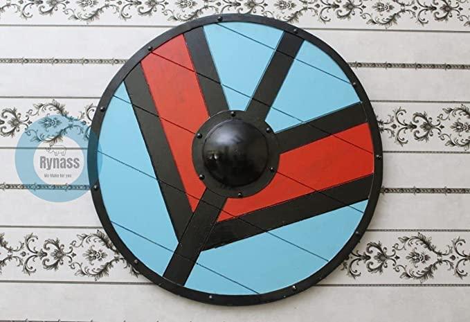 Rynass Medieval Viking Armor Shield Medieval, 24'' - collectiblegiftitems