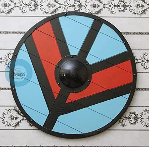 Rynass Medieval Viking Armor Shield Medieval, 24'' - collectiblegiftitems
