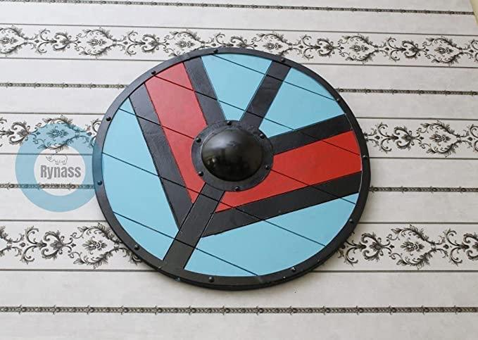 Rynass Medieval Viking Armor Shield Medieval, 24'' - collectiblegiftitems