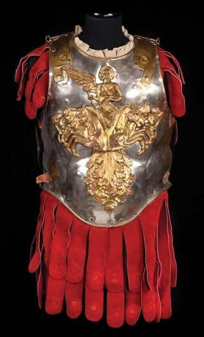 Armadura de coraza muscular romana medieval Armadura de coraza de caballero Disfraz de Halloween usable