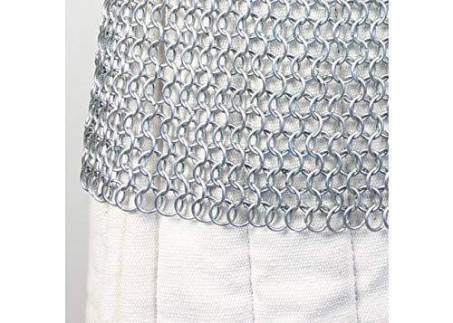 Haubergeon Chain Mail Replica Armor Long Shirt - collectiblegiftitems