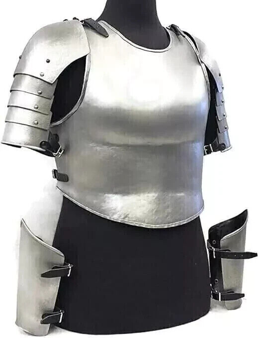 Female Medieval Upper Body Armor Set – LARP & Fantasy Costume