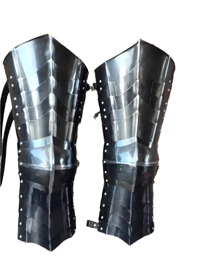 Medieval Lord of the Rings Witch King Nazgul Leg Armor Cosplay Armor Halloween