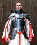 Medieval Steel Half Body Armor Suit with Cuirass & Pauldrons