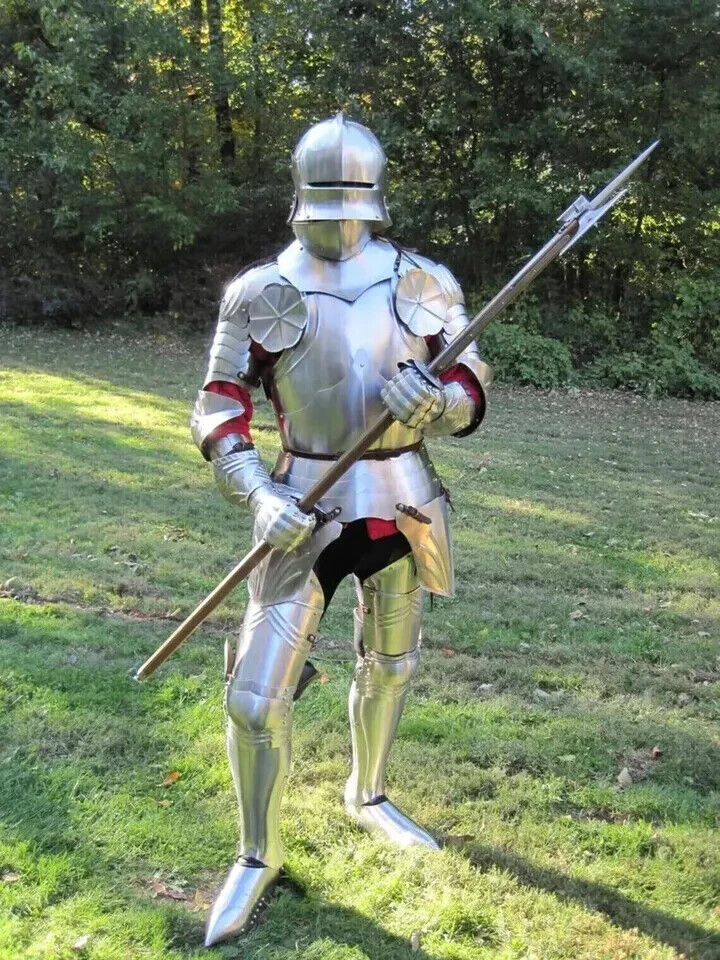 Medieval Knight Gothic Armour Suit ~ Larp Reenactment Warrior Suit Of Armour