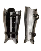 Medieval Legs Protection pair of Greaves Larp SCA Steel knight Armor Greaves