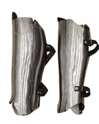 Medieval Legs Protection pair of Greaves Larp SCA Steel knight Armor Greaves