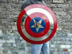 Medieval Captain America Shield X-Mas Cosplay Prop Best Steel Metal Shield Gift