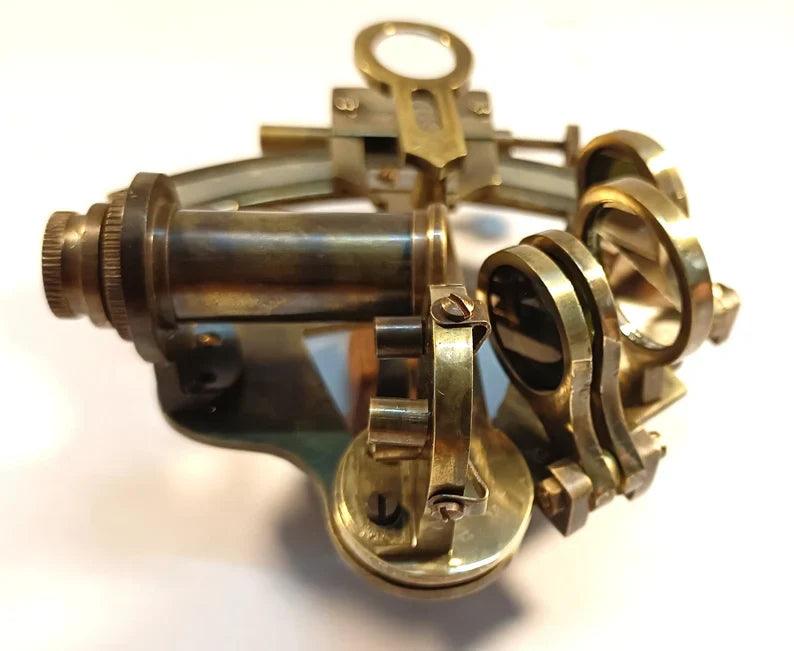 Nautical Sextant Vintage Marine Astrolabe Ship's Instruments - collectiblegiftitems