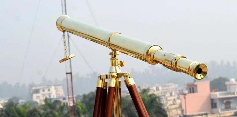 Floor Standing Telescope With Tripod Stand BT014 - collectiblegiftitems