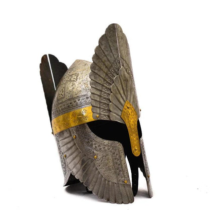 Lord of the Rings Elendil Helmet Medieval Crusader Centurion Bird Helmet The Elite Knight Helmet Gift - collectiblegiftitems