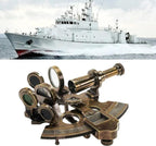 Nautical sextant brass solid working handmade antique boat navigation vintage - collectiblegiftitems