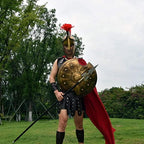 Antique Troy Trojan War Shield Ancient Greek Shield Handcrafted 24'' - collectiblegiftitems