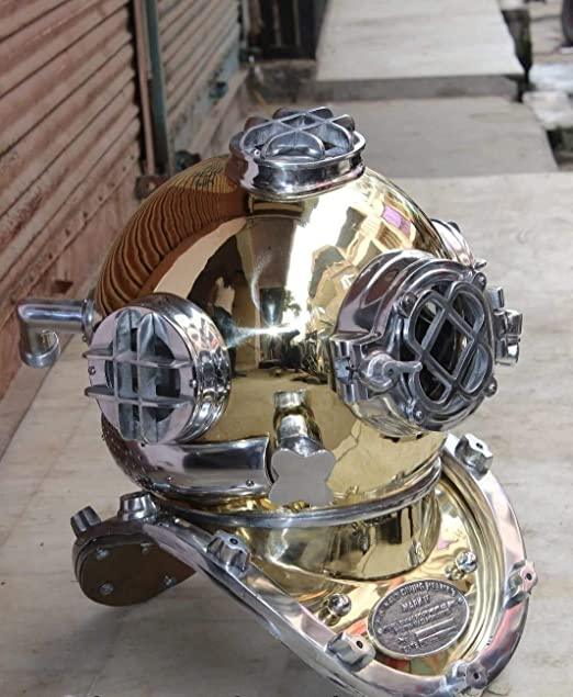 Mark V US Navy Diving Helmet Replica