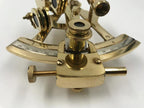 Nautical Brass 5" Sextant With Beautiful Designer Wooden Box
