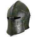 Barbute Knight Medieval Armor Helmet - collectiblegiftitems