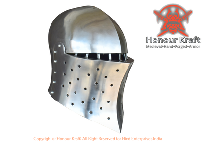 Helmet armor Steel Buhurt Samson Historical Armor