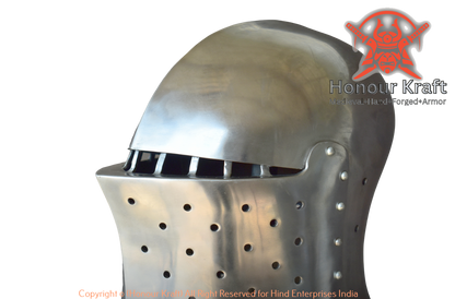 Helmet armor Steel Buhurt Samson Historical Armor