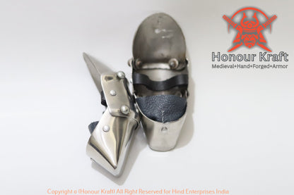 Pulgar cerrado para guantelete y manoplas de acero SCA HMB Buhurt Imcf guantelete de armadura medieval