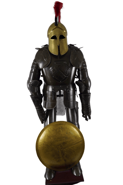 Spartan Armor Set with Shield and Sword – Wearable - collectiblegiftitems