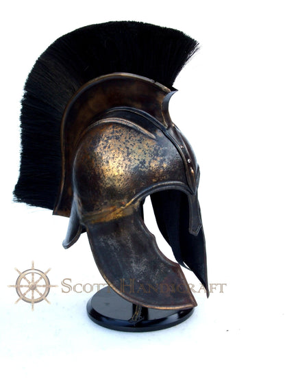 Great Achilles, Trojan Warrior - Troy Helmet - collectiblegiftitems