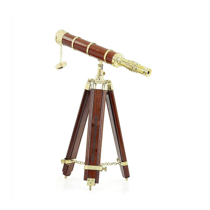 Brass Telescope with Tripod Stand BT03 - collectiblegiftitems