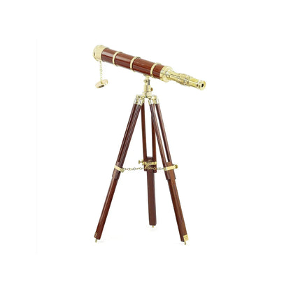 Brass Telescope with Tripod Stand BT03 - collectiblegiftitems