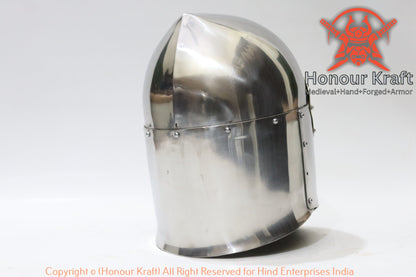 helmet armor for buhurt Closed sugarloaf bascinet helmet
