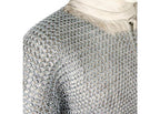 Haubergeon Replica Chain Mail Armor Long Shirt - collectiblegiftitems